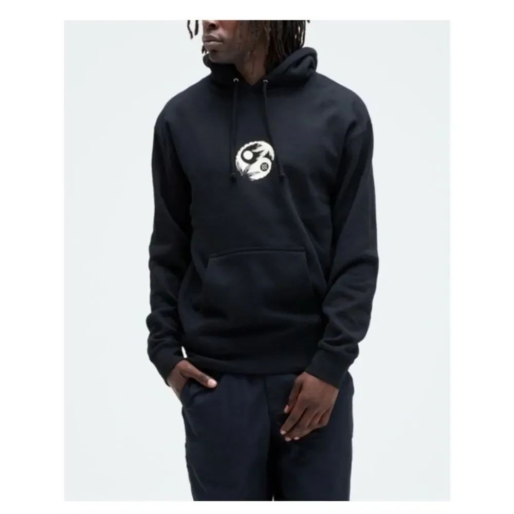 NWT - STANCE Opposites Hoodie in Black- Men's (Euro)